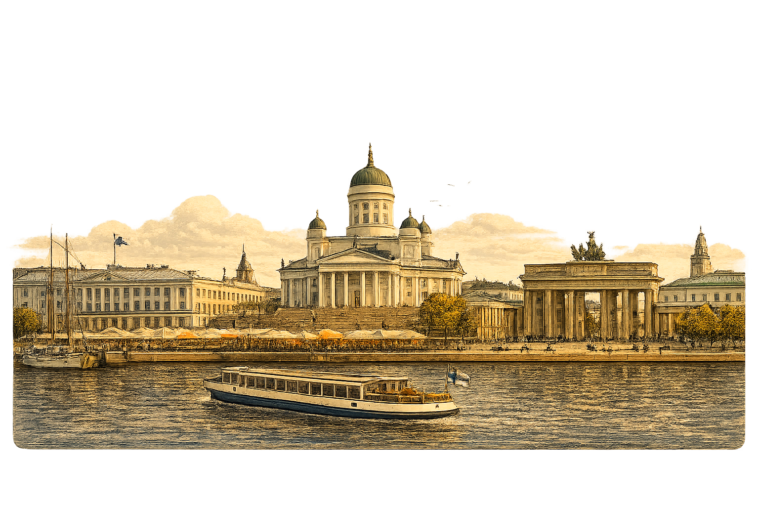 Helsinki cafe card